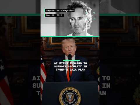 AI Firms Rushing to Support Security in Trump’s Gaza Plan