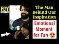 Yash Fan Emotional Meet On His Birthday Celebrations Yash The Man Behind Our Inspiration