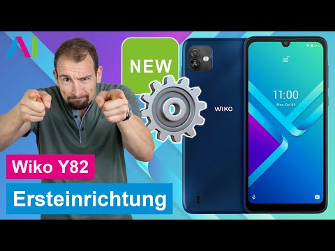 Wiko Y82 - Ersteinrichtung / Konfiguration • 📱 • ⚙️ • ☑️ • Anleitung | Tutorial
