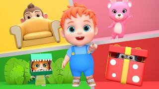 Achou! Desafio da Casa de Brinquedos das Cores | Leo Português - Músicas Infantis