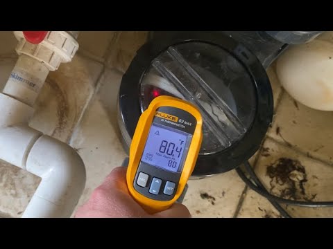 Swimming Pool heated by a certikin oil boiler is way to hot!