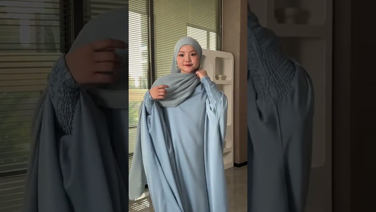 Two-Piece Jilbab Prayer Set #hijab #modestfashion #abaya #muslimah #eid #ramadan #fyp #islamic