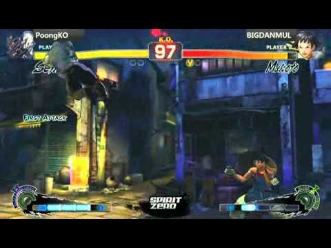 SSF4 AE: Poongko (Seth) vs BIGDANMUL (Makoto) - Korea SBO Qualifier