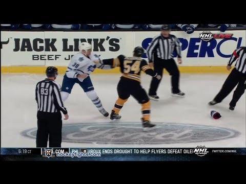 Frazer McLaren vs Adam McQuaid Nov 9, 2013