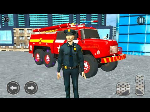 Policeman-Firetruck and Ambulance Driver Simulator #4 - Android Gameplay