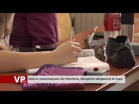 Istoria comunismului din România, disciplină obligatorie la liceu