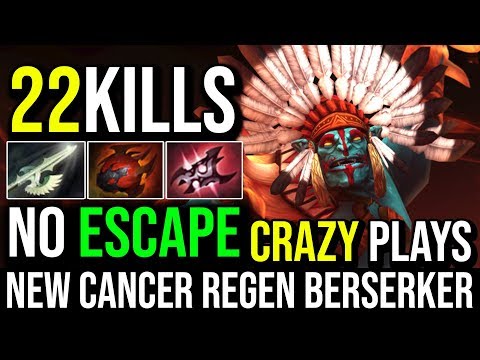 NEW CANCER 7.20 META Regen Berserker's Huskar - EPIC Pro Build 22KIlls Crazy Plays Dota 2 Full Game