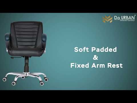 Da Urban Regal Mid Back Office Revolving Chair (Camel)