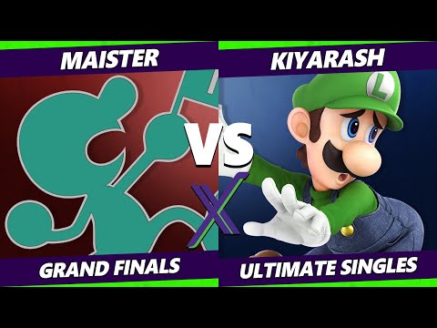 S@X 399 Online GRAND FINALS - Kiyarash (Luigi) Vs. Maister (Game & Watch) Smash Ultimate - SSBU