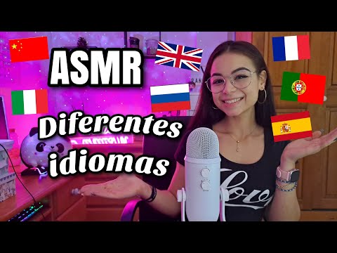ASMR IN DIFFERENT LANGUAGES! 🌍 Different Languages ​​| Whispers + Subtitles | ASMR for Sleep | Pa...