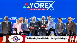 Türkiye'nin yöresel ürünleri Antalya'da buluştu 