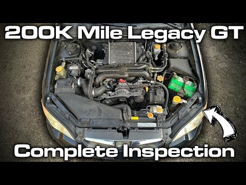 200,000 Mile Subaru Legacy GT Full Inspection. How Bad Is It?!