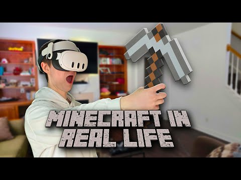 I Played Minecraft in REAL LIFE