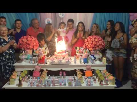 Parabens do Aniversario de Sophia  "Peppa pig"
