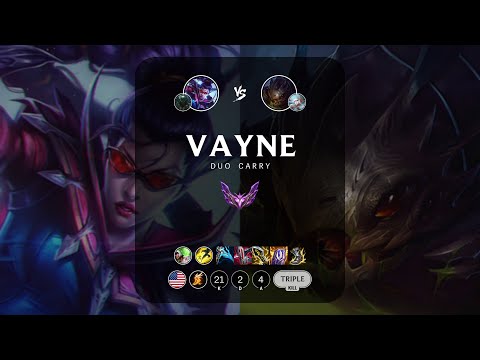 Vayne ADC vs Kog'Maw - NA Master Patch 13.9
