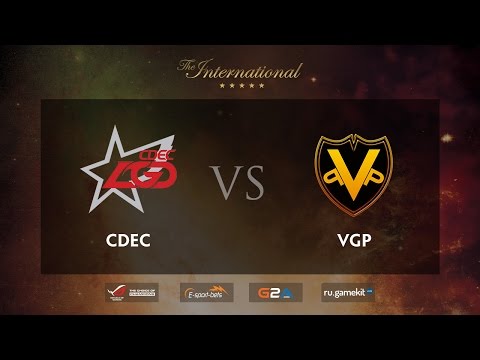 CDEC vs VGP Game 1, TI5 China Qualifiers