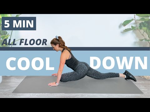5 Minute Leg Day Cool Down Stretches For Legs & Glutes | stretches for sore leg muscles & stiffness