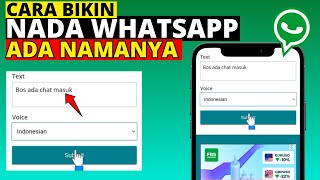 Download lagu CARA BIKIN NADA DERING WHATSAPP ADA NAMANYA | SUARA WA SESUAI DENGAN KEINGINAN KAMU mp3 Download lagu CARA BIKIN NADA DERING WHATSAPP ADA NAMANYA | SUARA WA SESUAI DENGAN KEINGINAN KAMU mp3