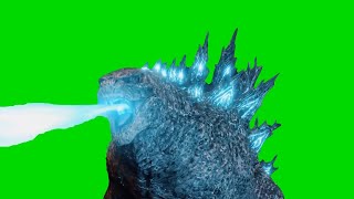 Green Screen Godzilla  Atomic Breath Effects