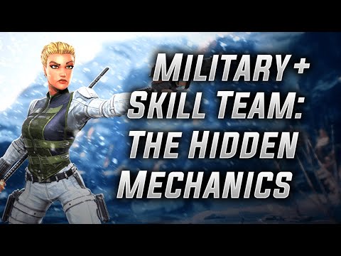 Military + Skill Team: The Hidden Mechanic - MARVEL Strike Force - MSF