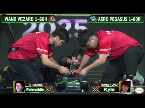 Beyblade X WCS 2025 FINAL BATTLE Open Class [Fahreddin (Turkey) vs Kyle (Hong Kong)] w/ Commentary