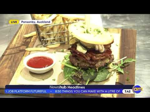 AM Show William Waiirua international Burger Day