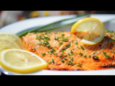 Rezept: Marinierter Lachs vom Grill