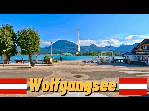 Driving from wolfgangsee to bad ischl to  gosau Austria