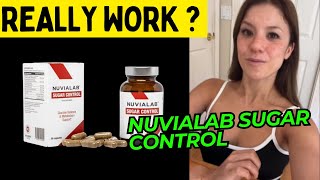 ????️ HOW ???? nuvialab SUGAR Control ???? REALLY Work?