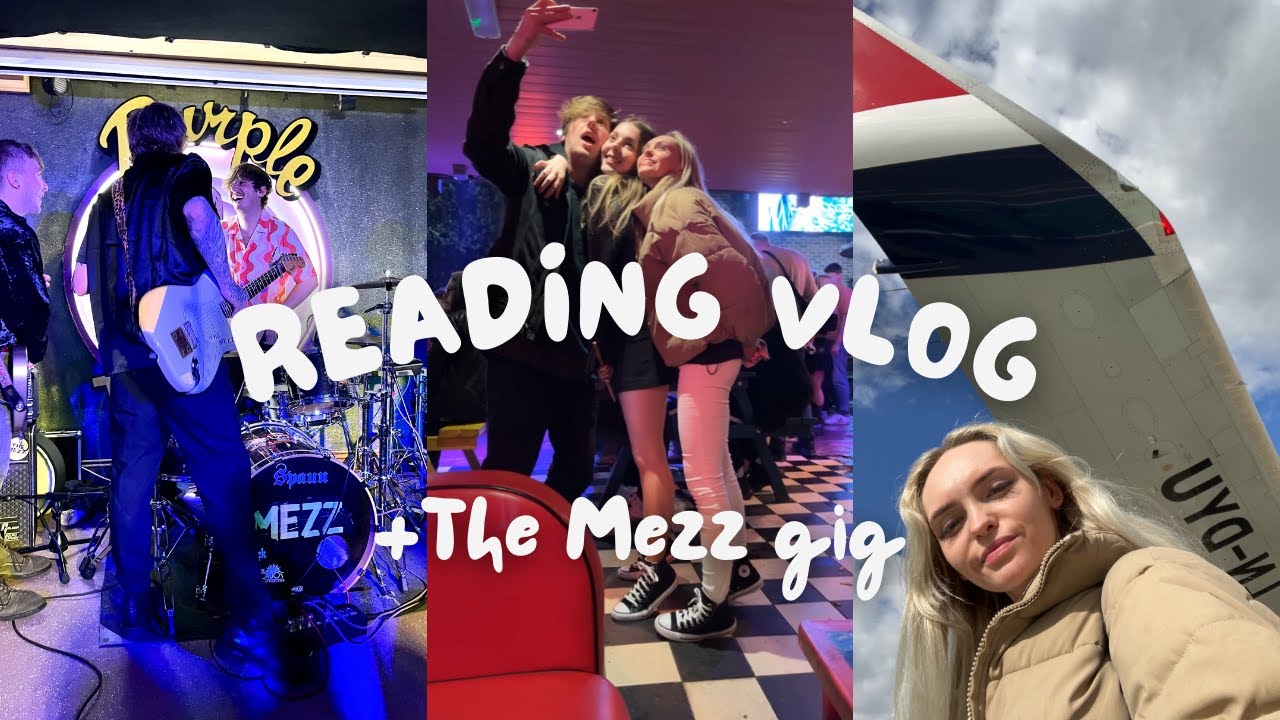 The Mezz Live at Purple Turtle // Reading Vlog.