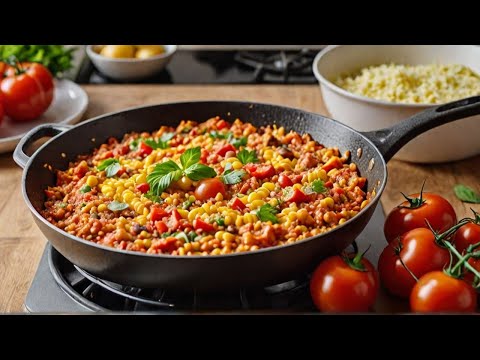 Easy & Delicious Menemen Recipe (Turkish Eggs with Sucuk!) | Perfect Breakfast or Brunch Idea