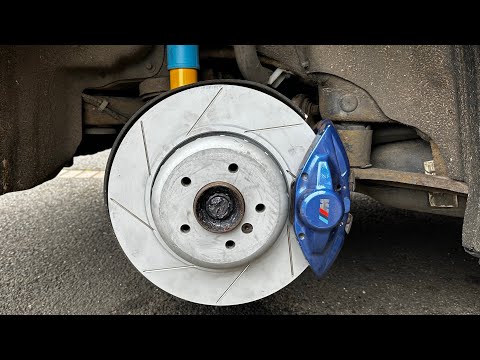 BMW E90 330i Build (PART 9) Brake upgrade (rear) f30 m sport brembo install e82 e87 e92 e91 f20 f80