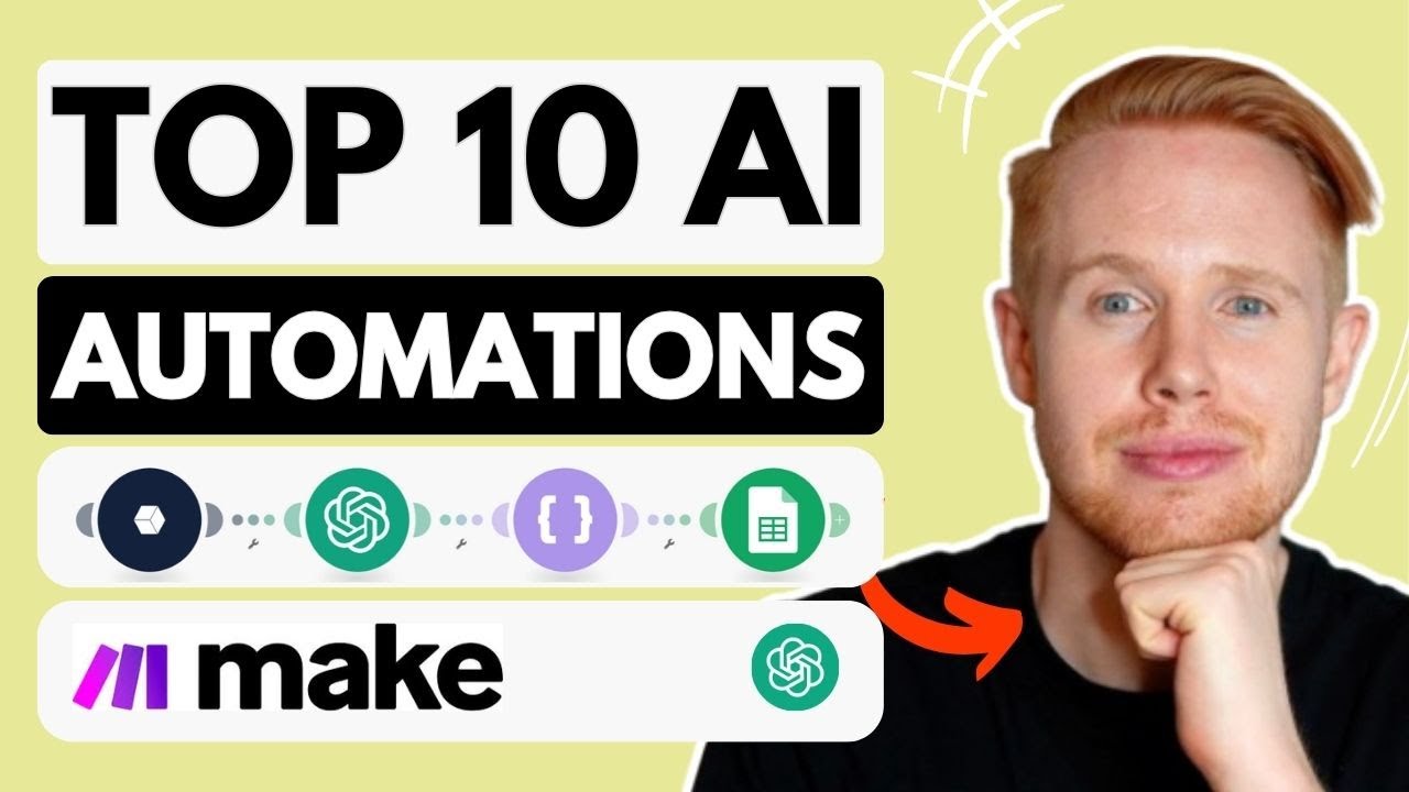 10 Make.com AI Automations You Didn't Know You Needed (steal these)
