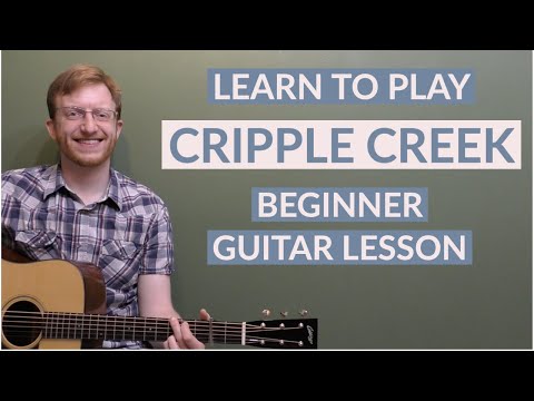 Cripple Creek | Beginner Bluegrass Guitar Lesson With Tab