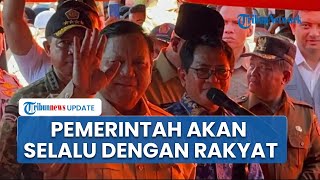 Prabowo di Padang Pariaman: Pemerintah Tidak Akan Tinggalkan Warga yang Terdampak