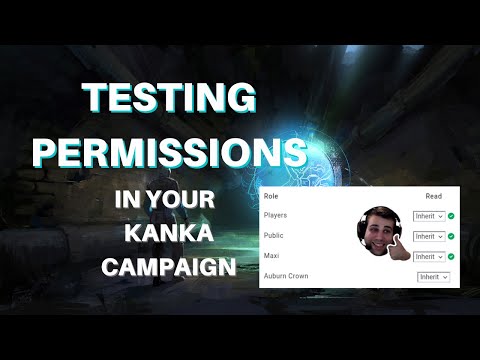 Testing permissions youtube video