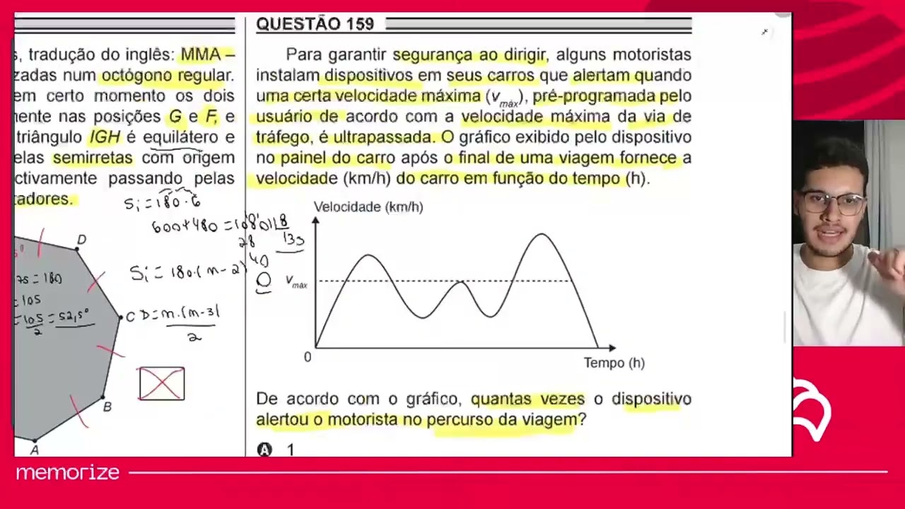 Resolução em Vídeo — Questão 144 ENEM 2018 PPL