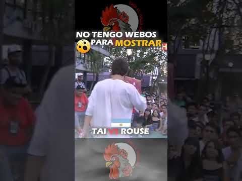 TAI vs ROUSE (ARG) 🔥 ¡Rouse Responde y el Escenario Explota! #rouse #tai #freestyle #sacaelgallomx