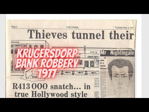 Unsolved Mystery: Who Robbed the Standard Bank in 1977?| Biggest heist in South Africa