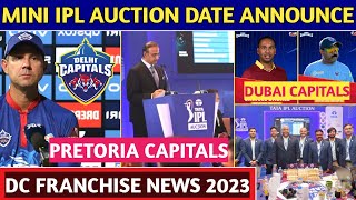 IPL 2023 - Mini IPL Auction 2023 Date | Delhi Capitals | Dubai Capitals Assistant Coach | DC News