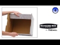 Archivační kontejner Fellowes Bankers Box FAST Fold, samostatné víko (10ks)