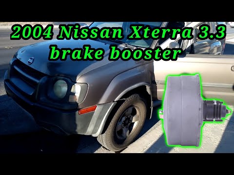 2004 Nissan Xterra 3.3 Cómo cambiar el booster (How to change the power brake booster)
