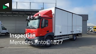 Mercedes-Benz Antos 1827 4X2 19tonner 2000kg Ladebordwand Automatic Euro 6 Koffer-LKW kaufen - Bild 4 | Autoline CH Mercedes-Benz Antos 1827 4X2 19tonner 2000kg Ladebordwand Automatic Euro 6 Koffer-LKW | Bild 4 - Autoline