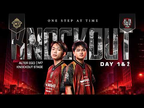 ALTER EGO VS ONIC & AURORA PH | M7 KNOCKOUT STAGE DAY 1 & 2