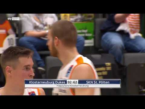 BSL, 2. Runde: Klosterneuburg Dukes - SKN St. Pölten Basketball 92:62