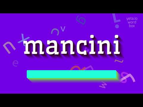 How to say "mancini"! (High Quality Voices)