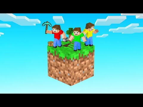 We SURVIVED With ONE BLOCK In Minecraft! (EP 1)