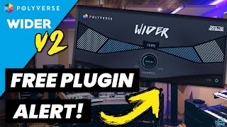 Video thumbnail for FREE PLUGIN ALERT - Polyverse WIDER v2 Stereo Widener 🔥 by BenoniStudio