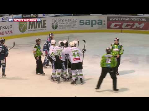 EBEL 19. Runde: Fehervar AV19 - HDD Olimpija Ljubljana 5:6 n.V.