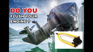 How to FLUSH an outboard motor